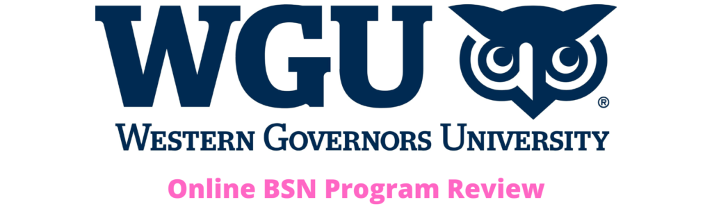 WGU Online BSN Program