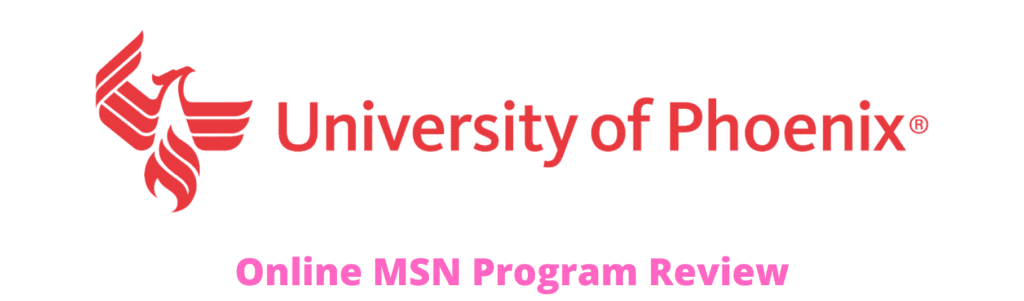 University of Phoenix Online MSN Program