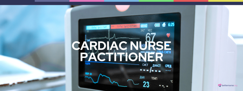 Cardiac Nurse Practitioner monitoring vital signs