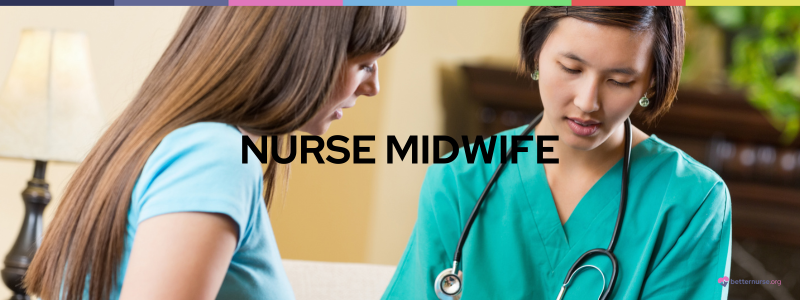 nurse midwife talking to pregnant woman