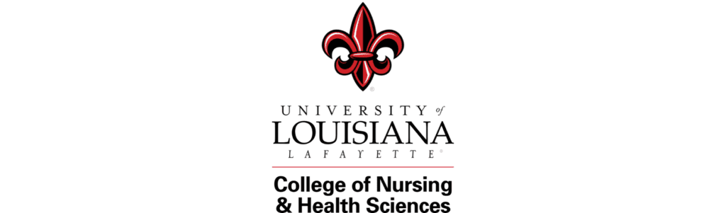 University of Louisiana at Lafayette College of Nursing & Health Sciences logo